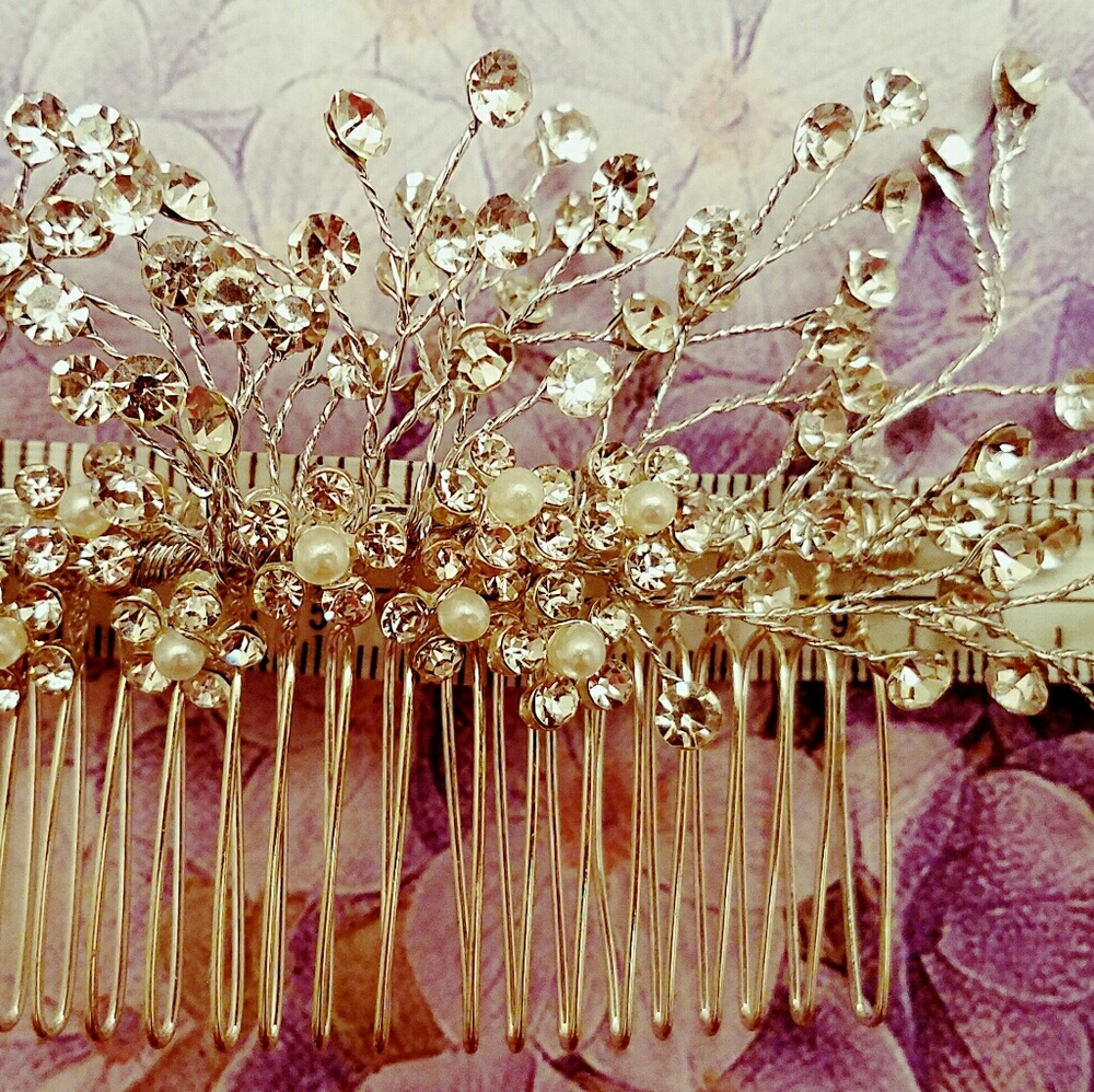 Bridal Headpiece Hair Comb Vine